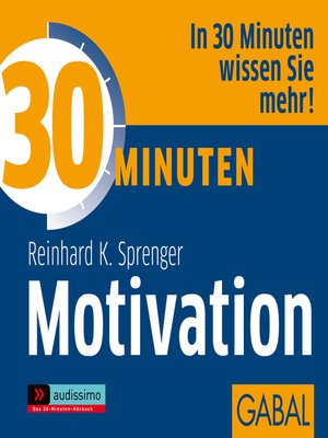 cover image of 30 Minuten Motivation